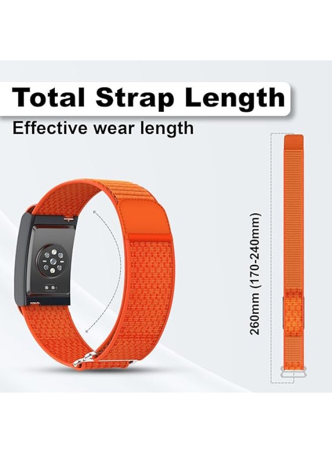 Nylon Replacement Band, Compatible with Amazfit Helio Strap – Adjustable, Breathable Sport Wristband for Fitness Tracker, Comfortable for All-Day Wear - Image 5